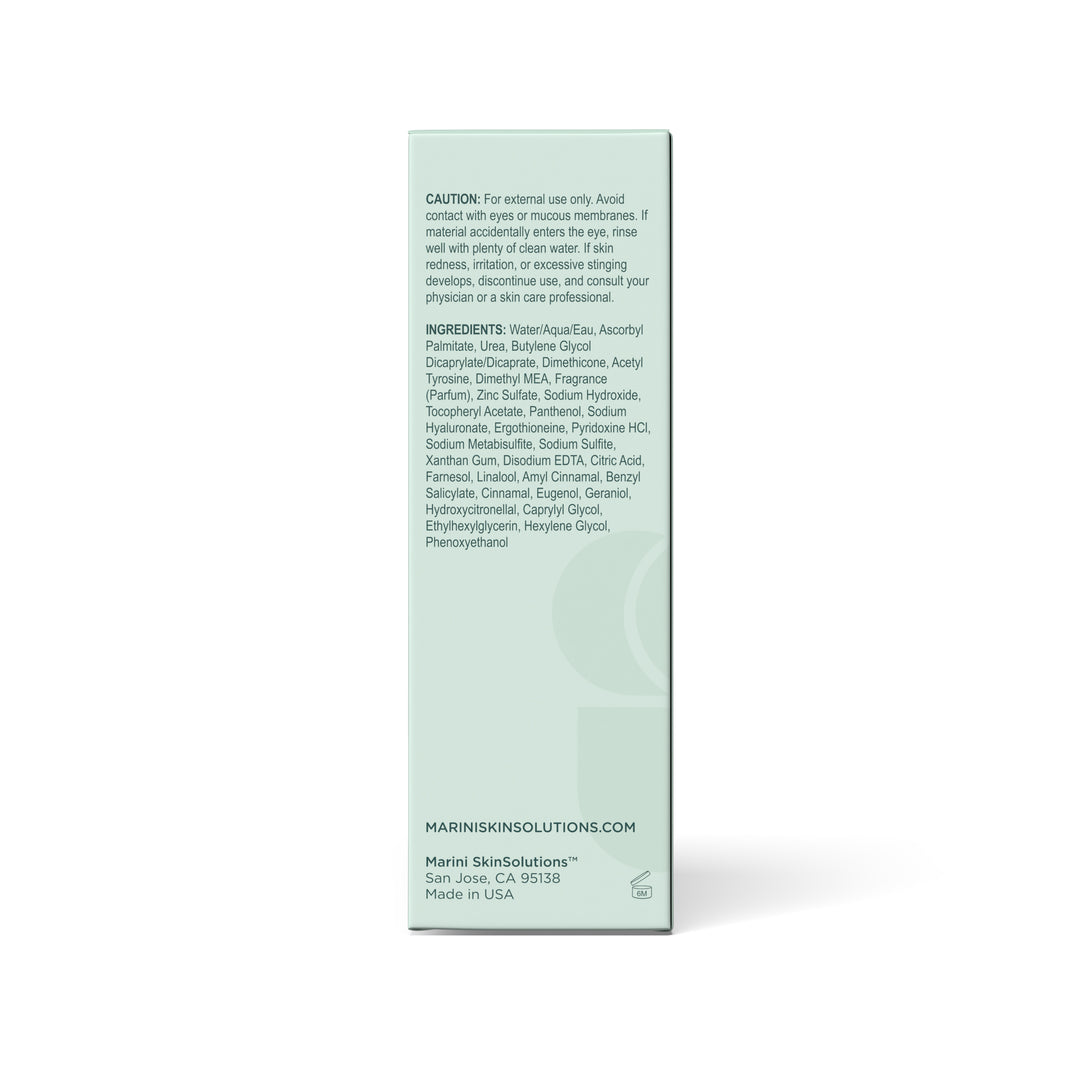 C-ESTA Face Serum box back